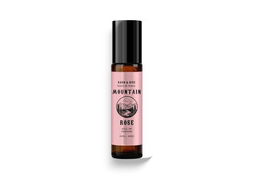 Mountain Rose — Barn & Hive Western Collection Roll - On Perfume - Miller Candle Co.