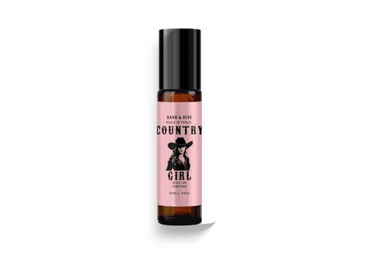 Country Girl— Barn & Hive Western Collection Roll - On Perfume - Miller Candle Co.