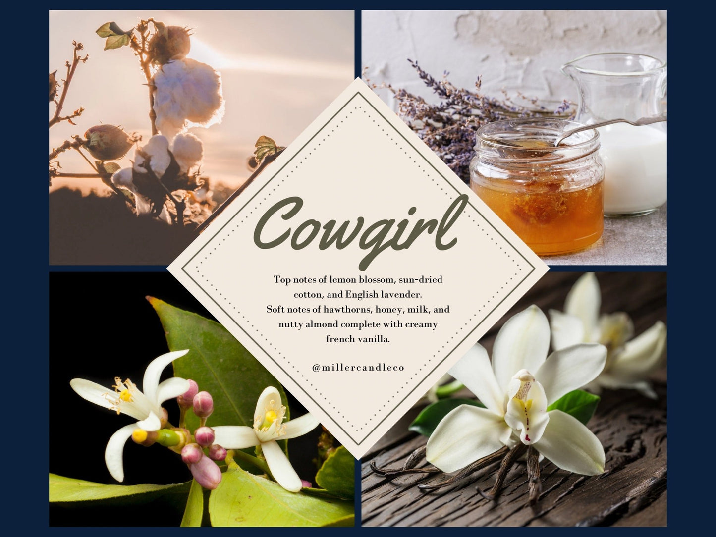 Cowgirl — Goat Milk + Honey Lotion - Miller Candle Co.