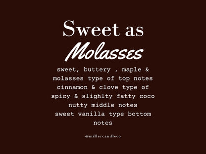 Sweet as Molasses Candle