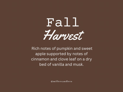 Fall Harvest Wax Melts-Limited Fall Collection