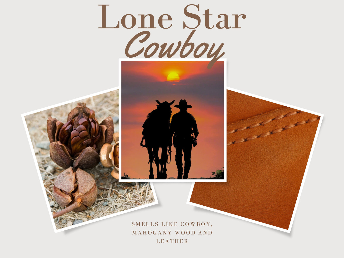 Lone Star Cowboy Candle