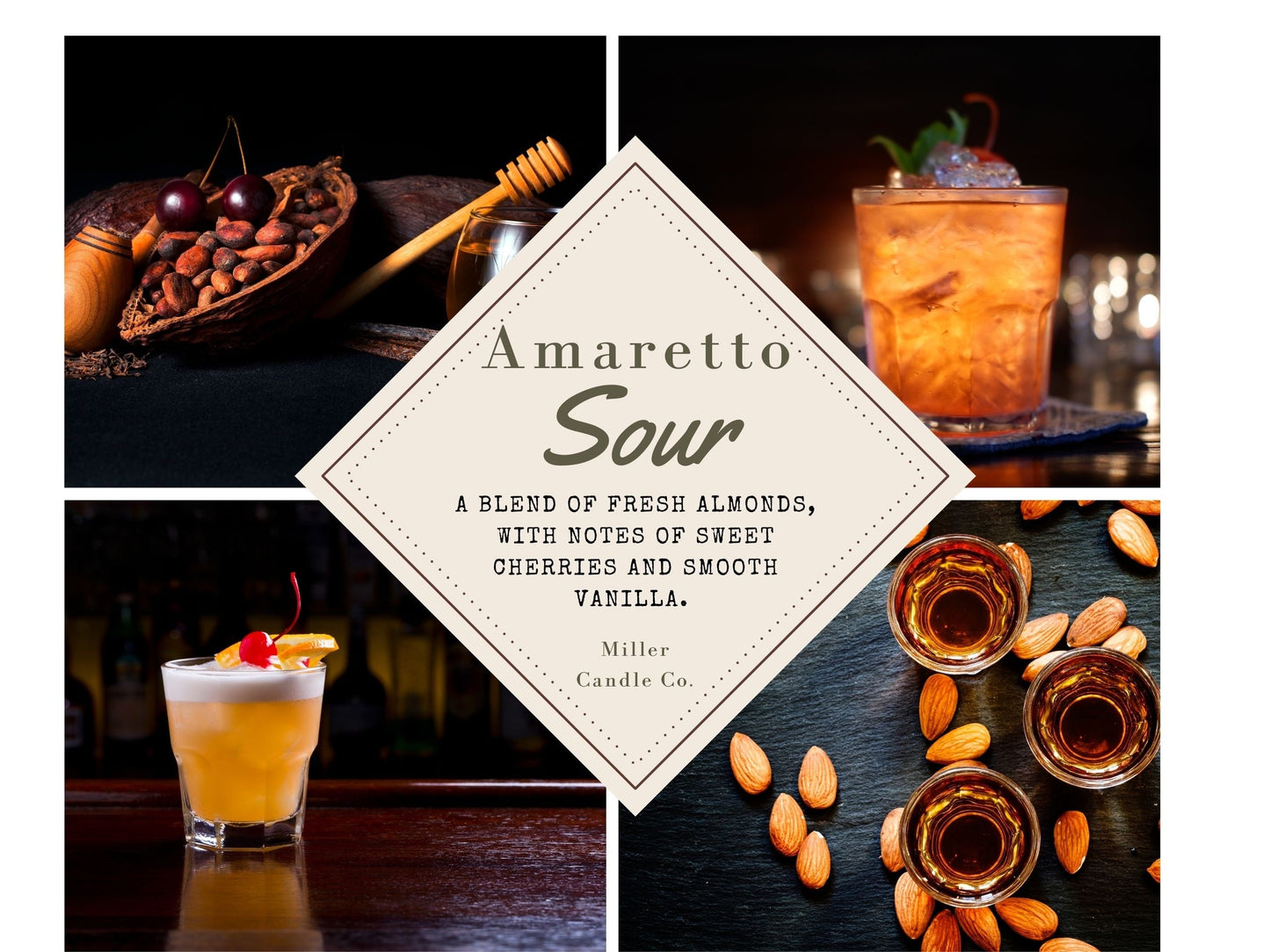 Amaretto Sour Candle