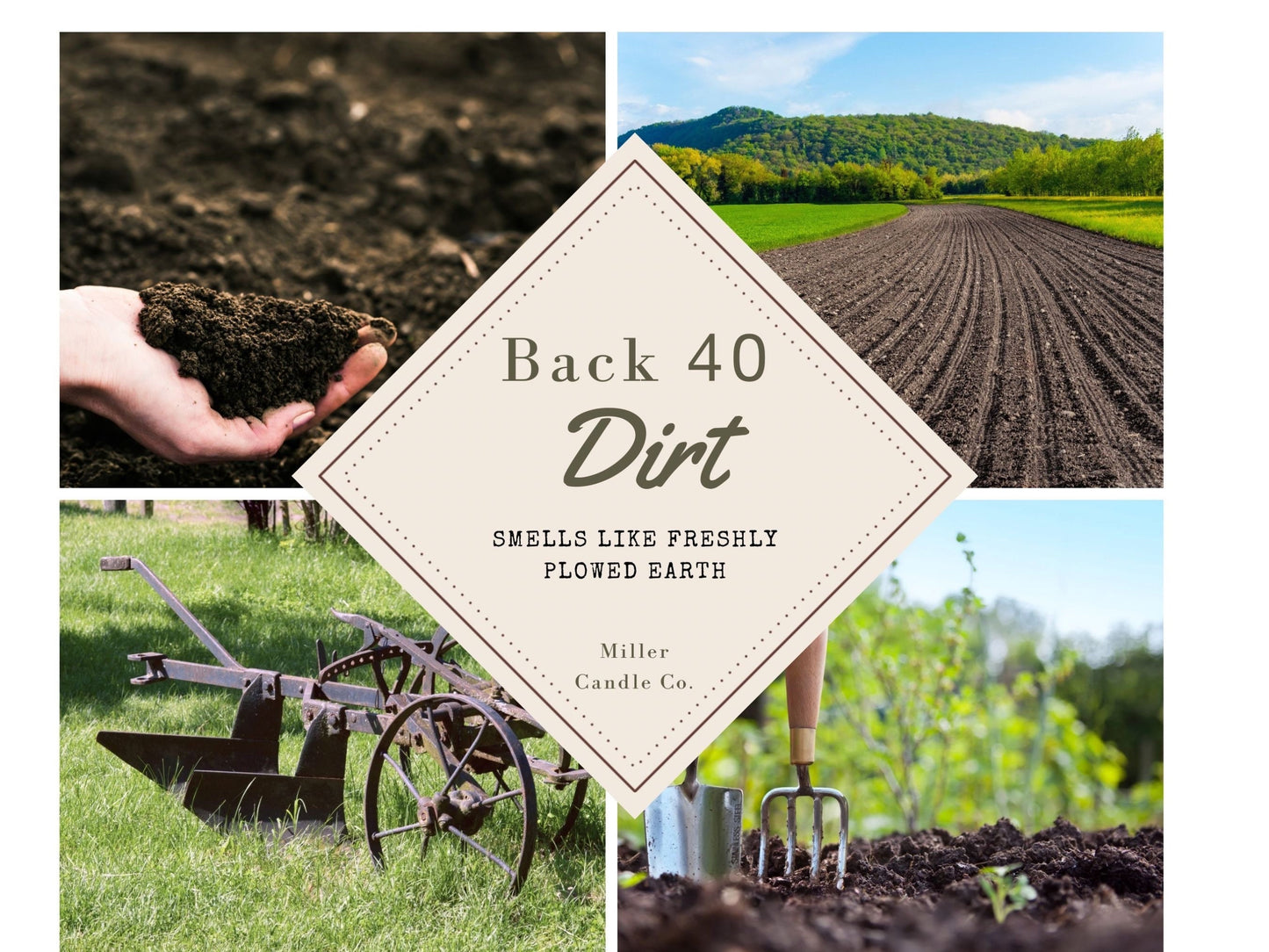 Back 40 Dirt Candle