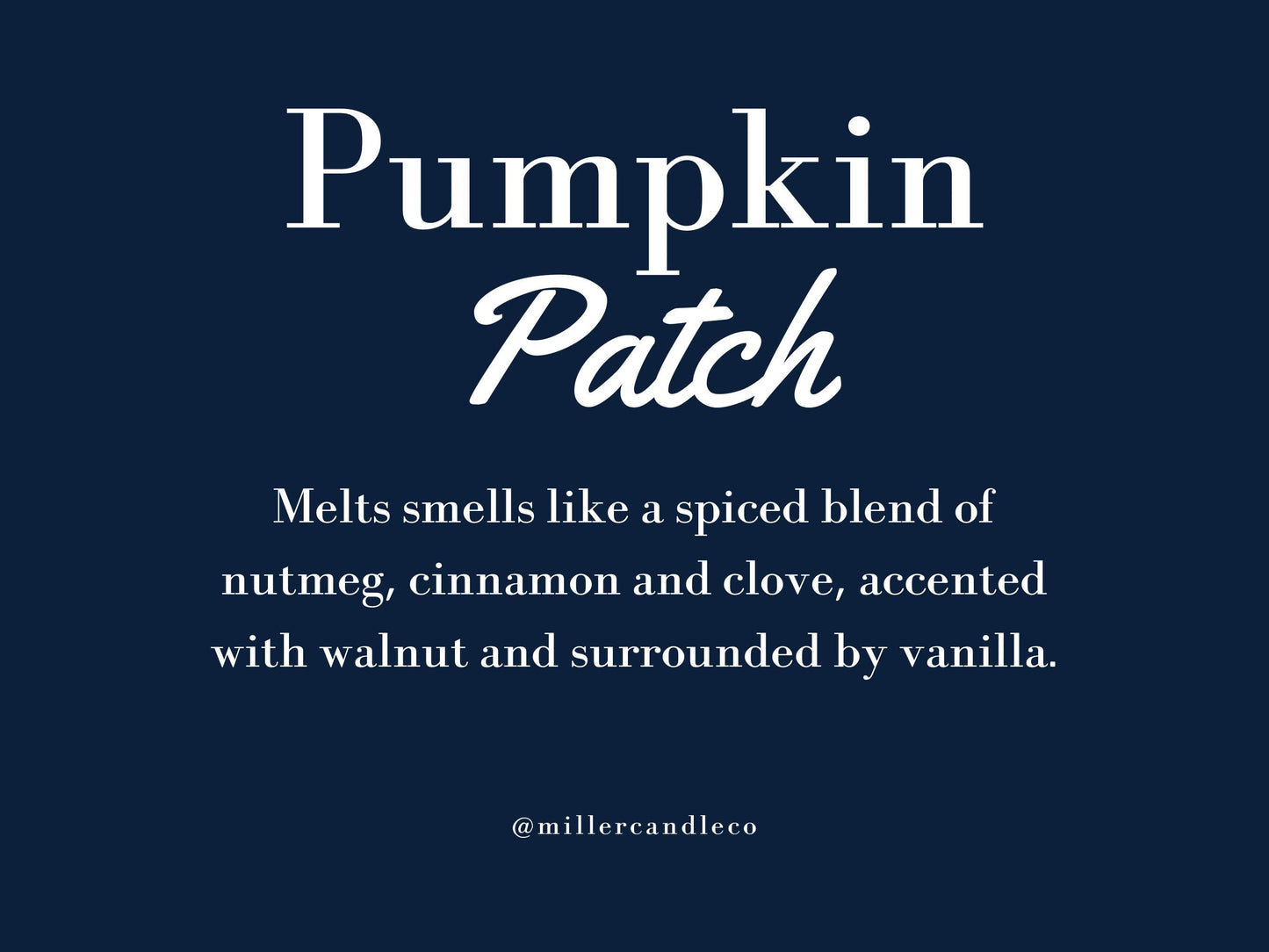 Pumpkin Patch Wax Melts