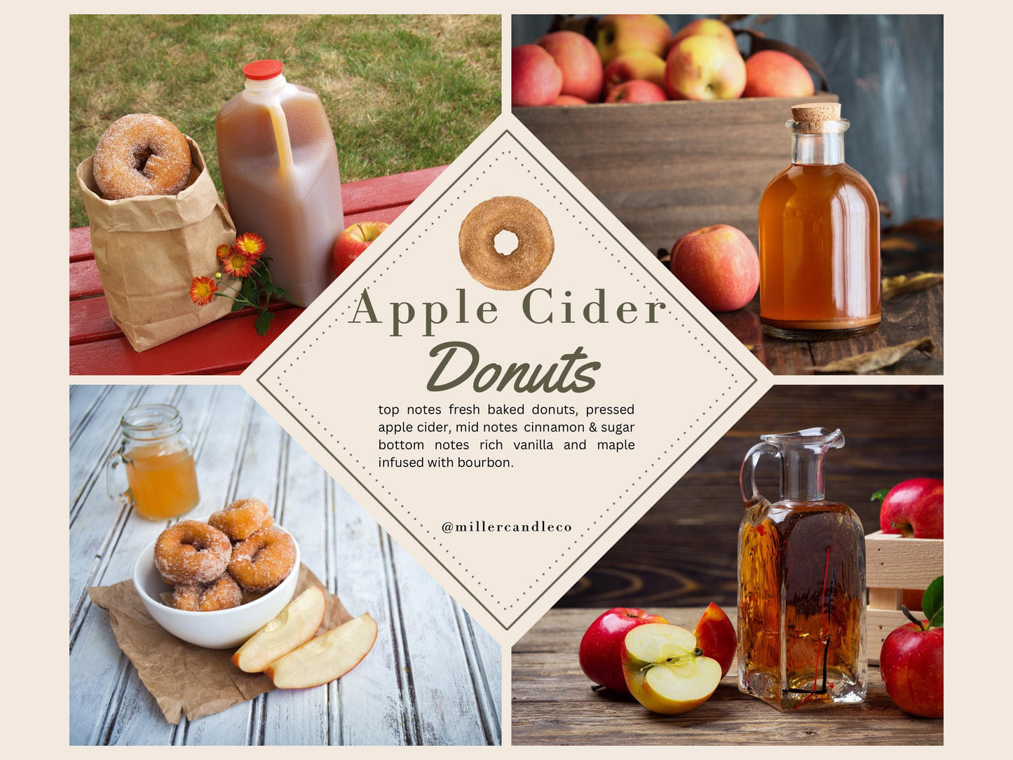 Apple Cider Donuts Candle