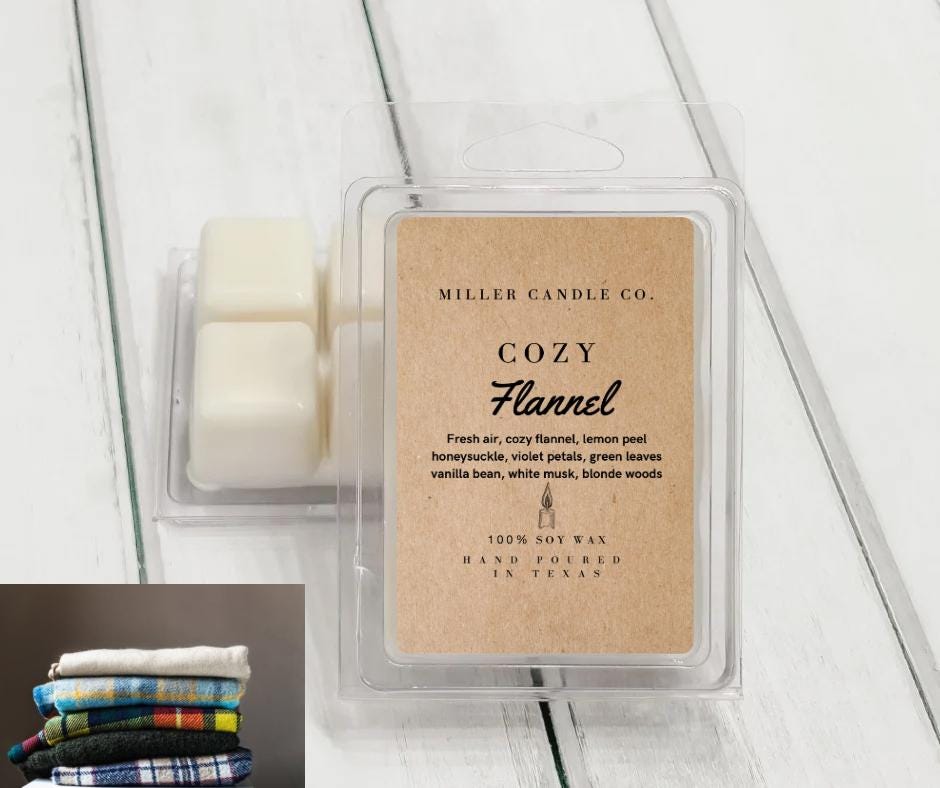 Cozy Flannel Wax Melts