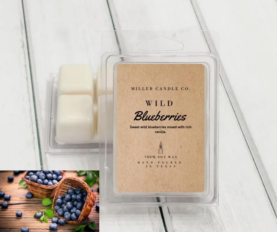 Wild Blueberries Wax Melts