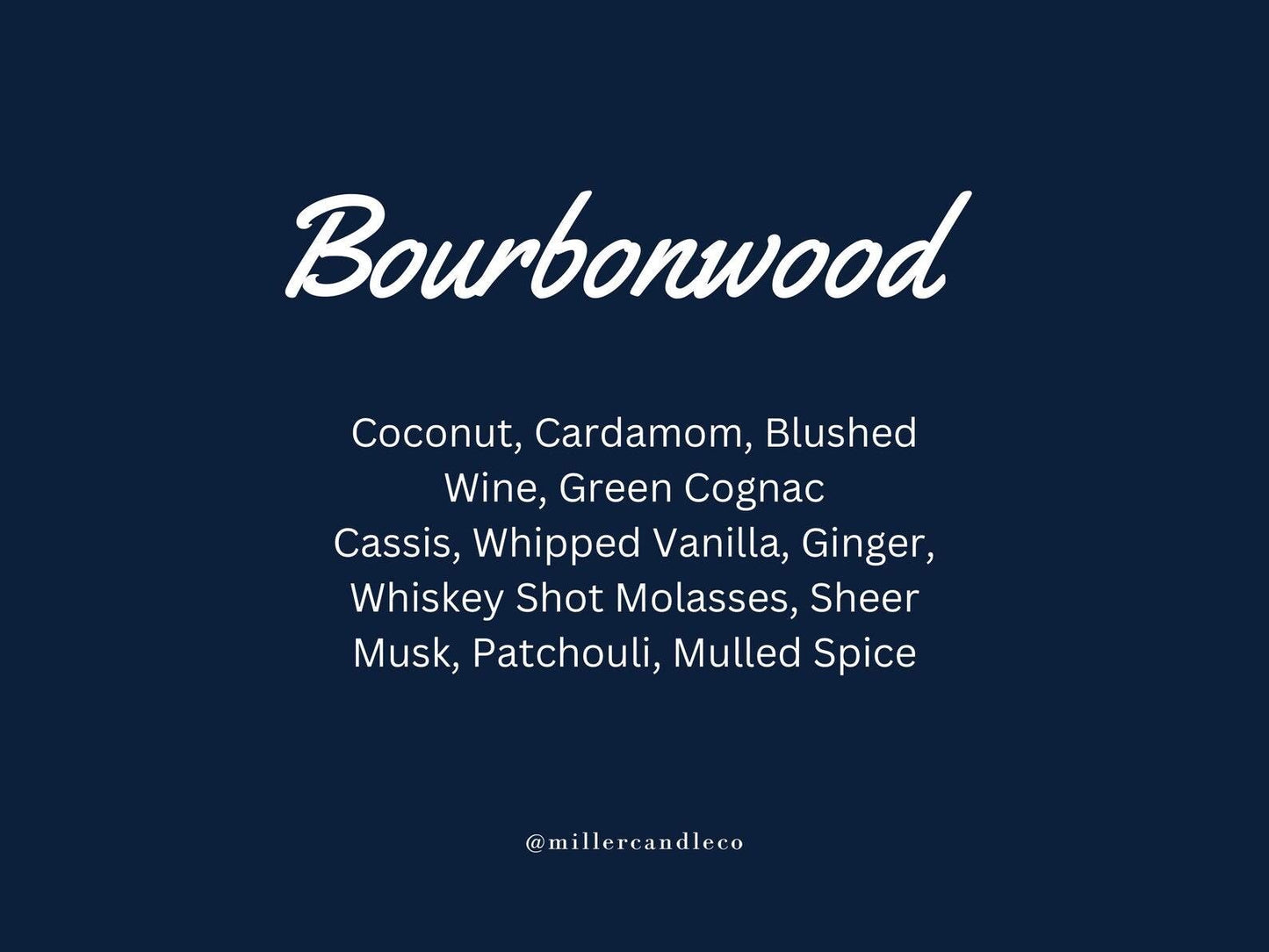 Bourbonwood Candle