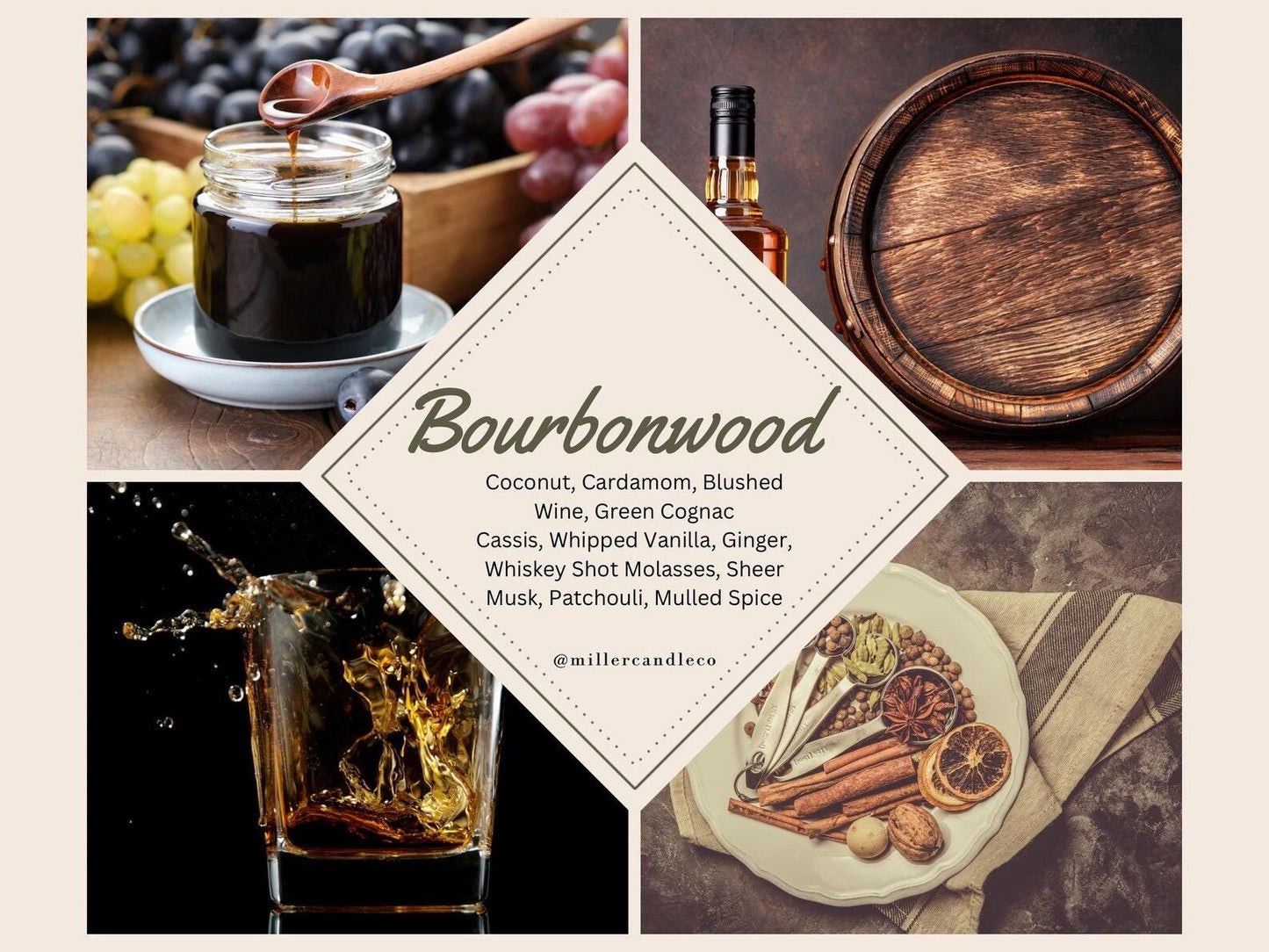 Bourbonwood Candle