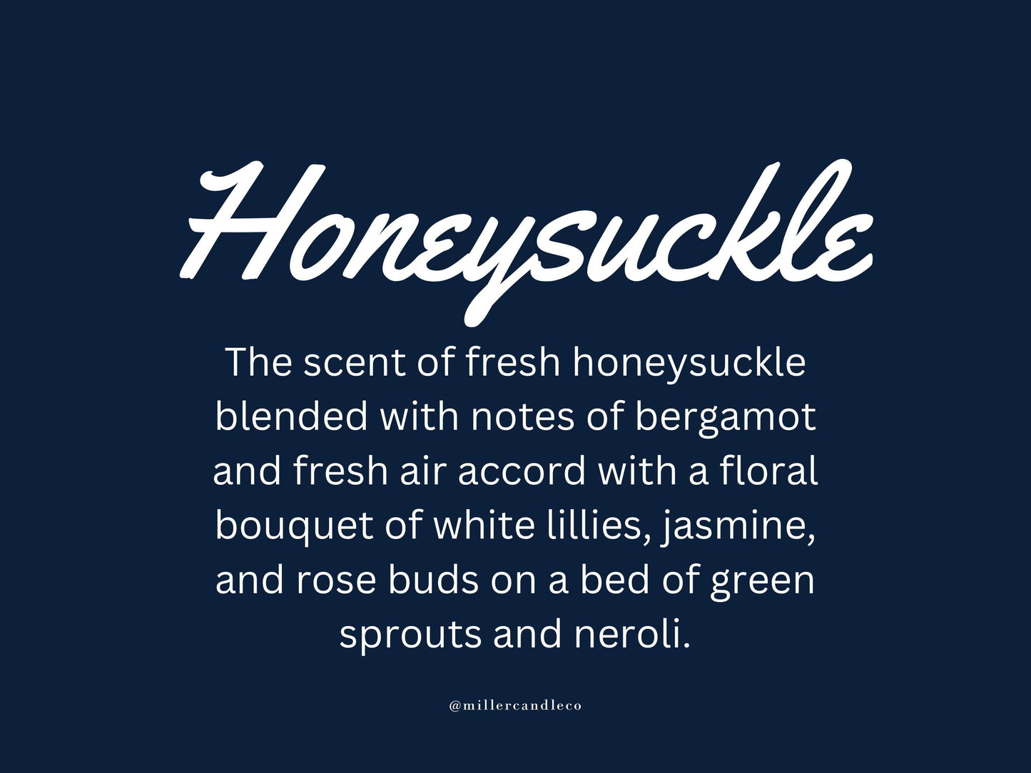 Honeysuckle Candle