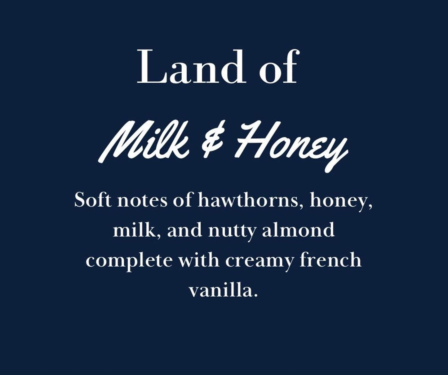 Land of Milk & Honey Candle