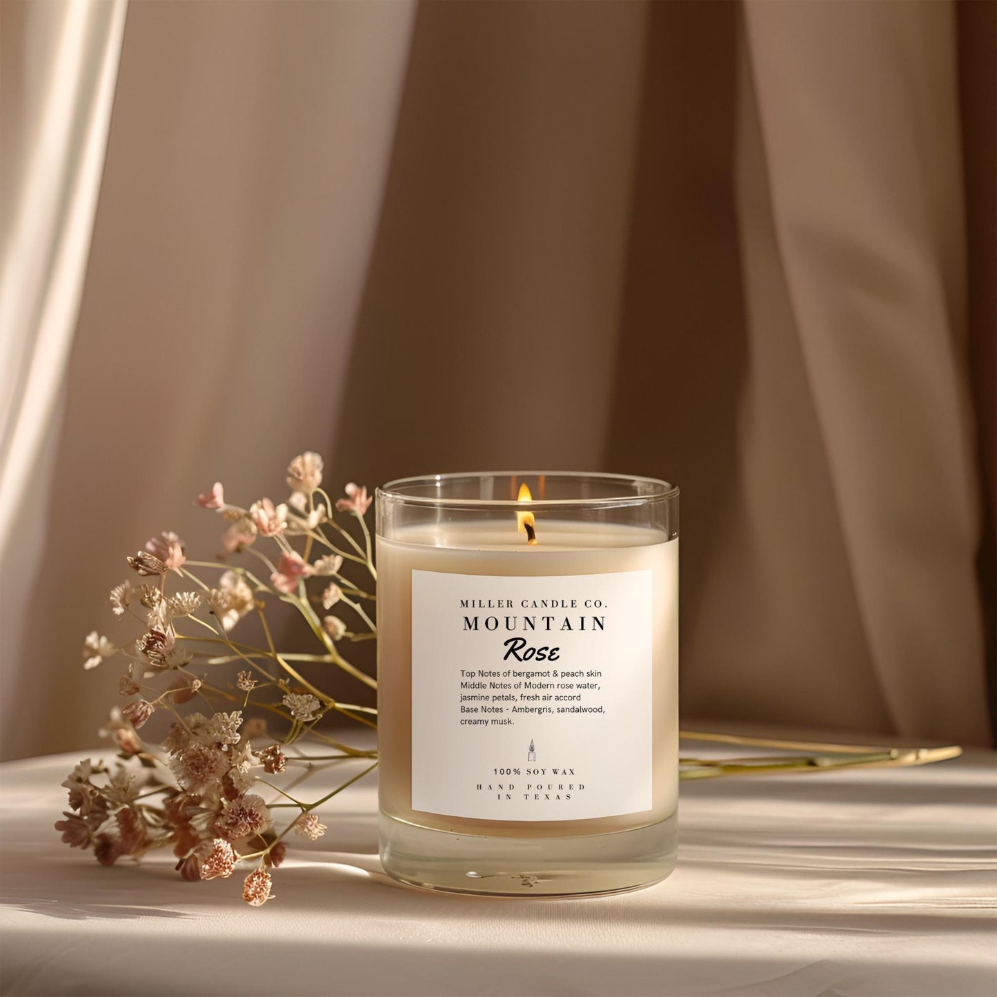 Mountain Rose Soy Candle