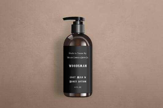 Goat Milk & Honey Lotion for Men 8oz