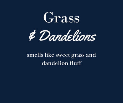 Grass & Dandelions Candle