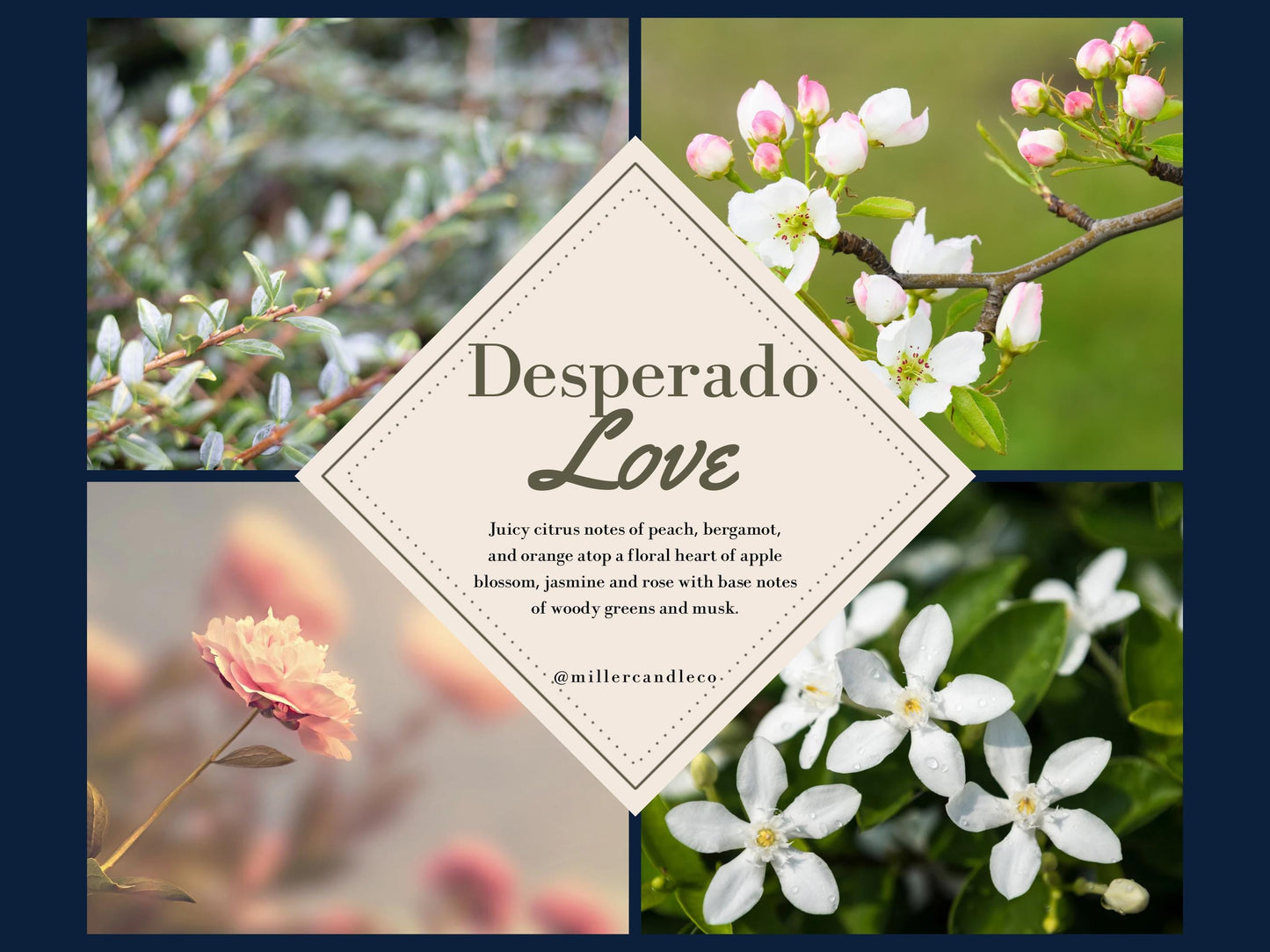 Desperado Love Western Candle