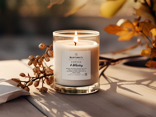 Coffee & Whiskey Candle