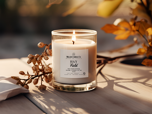 Hay Field Candle